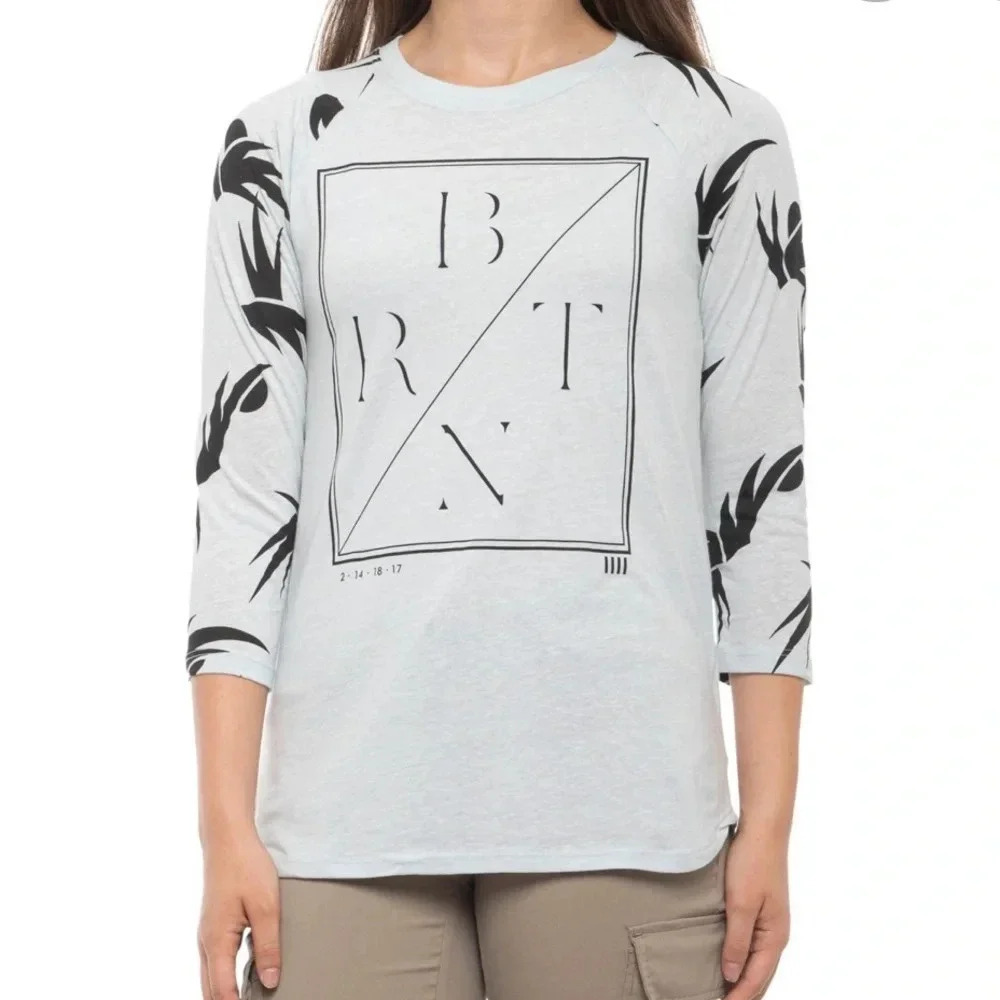 NWT BURTON MORTON RAGLAN TEE